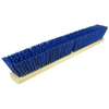 Weiler 24" Green Works Sweep Medium Blue Fill with Rubberwood Block 42356